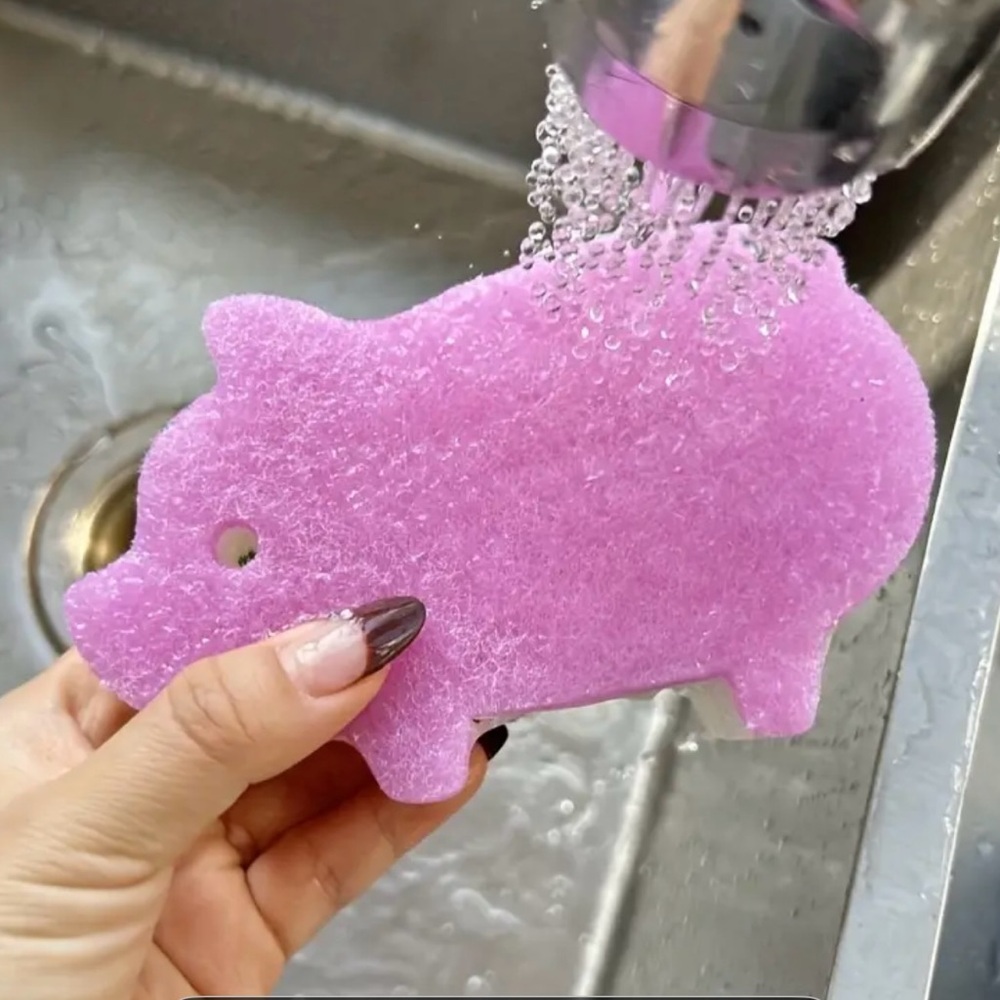 Pig-Shaped Sponges - Picture 6 of 9